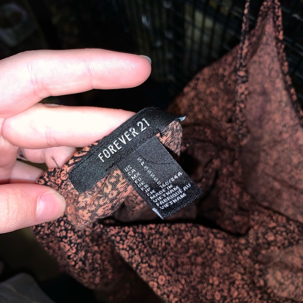 Open back forever 21 dress